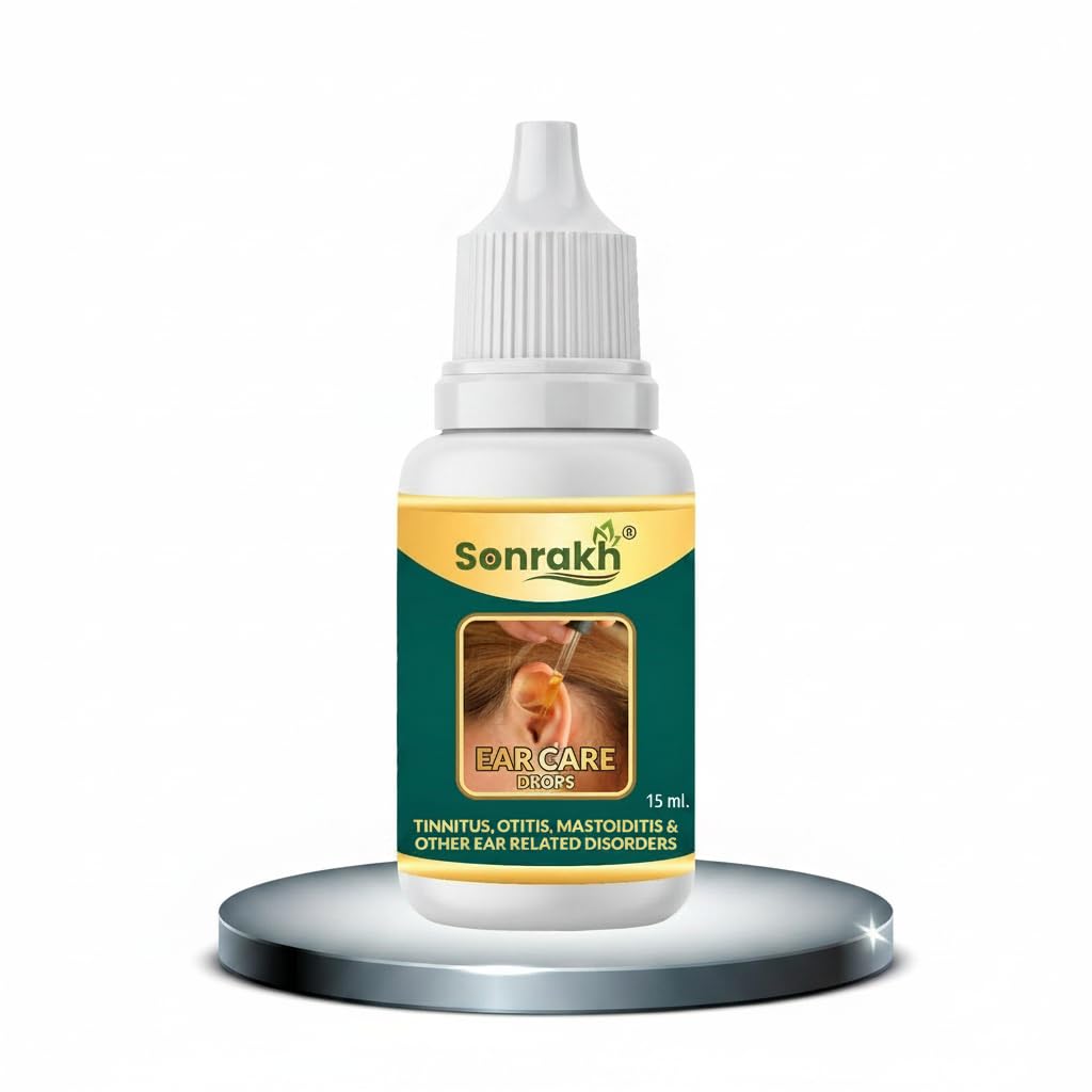 Ear Care Drops 15 ml Herbal Ear Support Formula for Ear Hygiene and Comfort-image-49