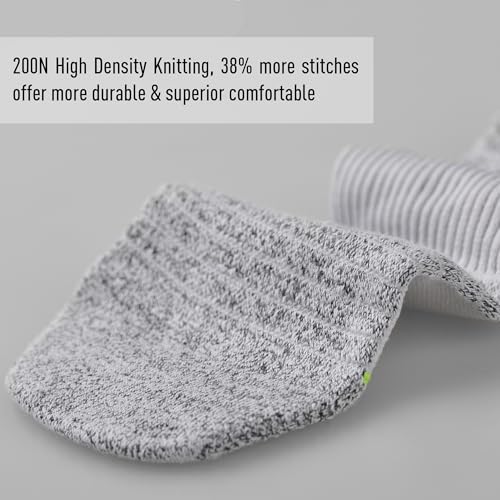 ECOEY 4 Pairs Ankle Running Socks for Men & Women, Coolmax & Nylon Blend, Cushioned & Lightweight Athletic Socks4