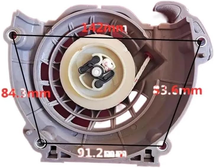 Recoil Starter Fit for 1E48F 48F 63CC 2 Stroke Engine Motor Earth Auger Drill Pull Start Parts Ta