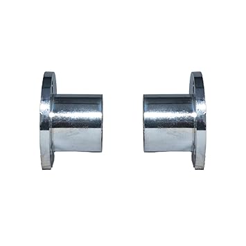 PICKIT Stainless Steel Heavy Silver Wall to Wall Bracket for 1 Inch Curtain Rod Curtain Bracket Rod Rail Bracket Curtain Rod Holder and Wardrobe Rod