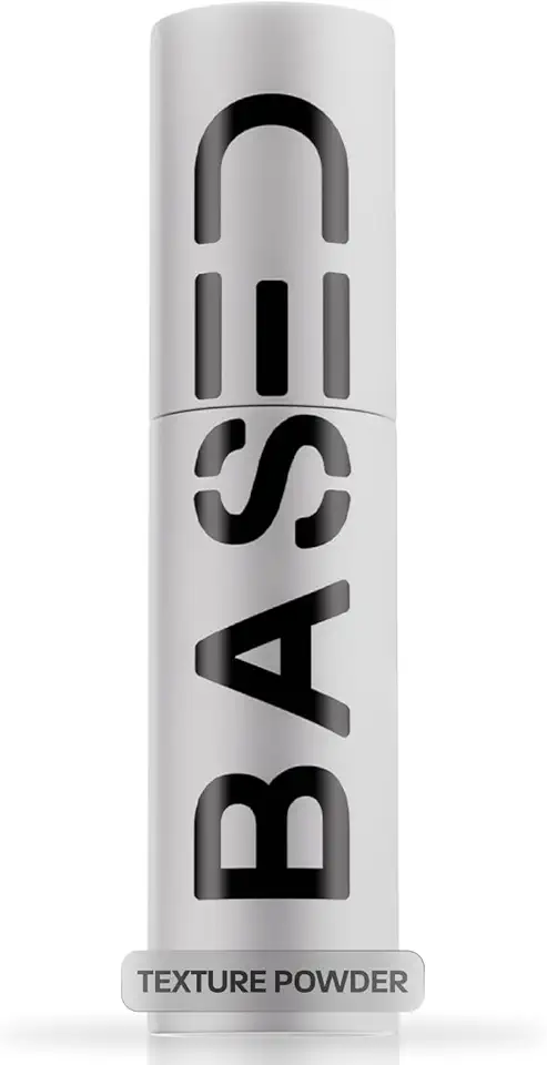 BASED Hair Texturizing Powder, Lightweight &amp; Volumizing Hair Styling Powder with Matte Finish, Add Texture to Hair with Medium Hold, For Short to Medium Hair, (1.69oz Bottle, 2.5 Gram Fill, Pack of 1)