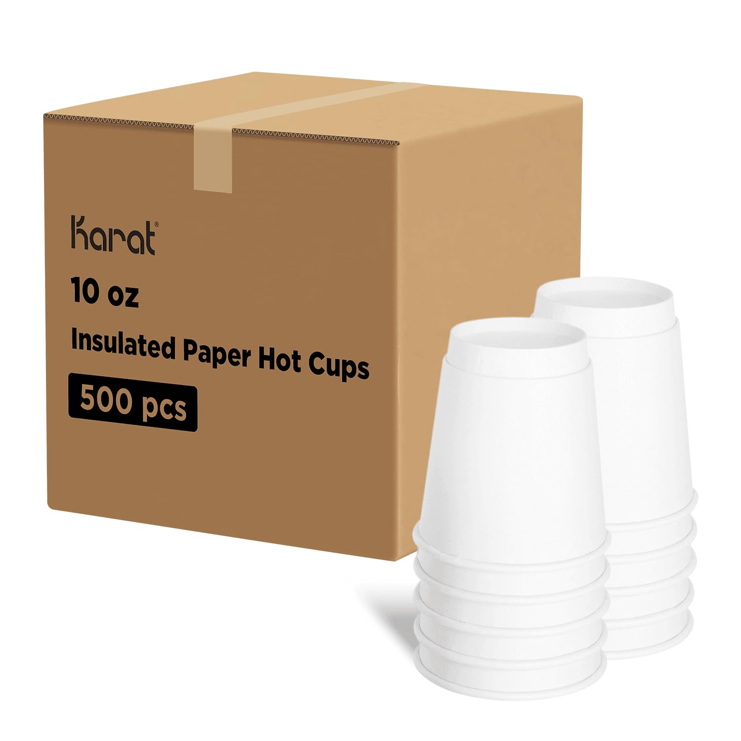 Karat 10 OZ / Insulated - White / Casual Cups
