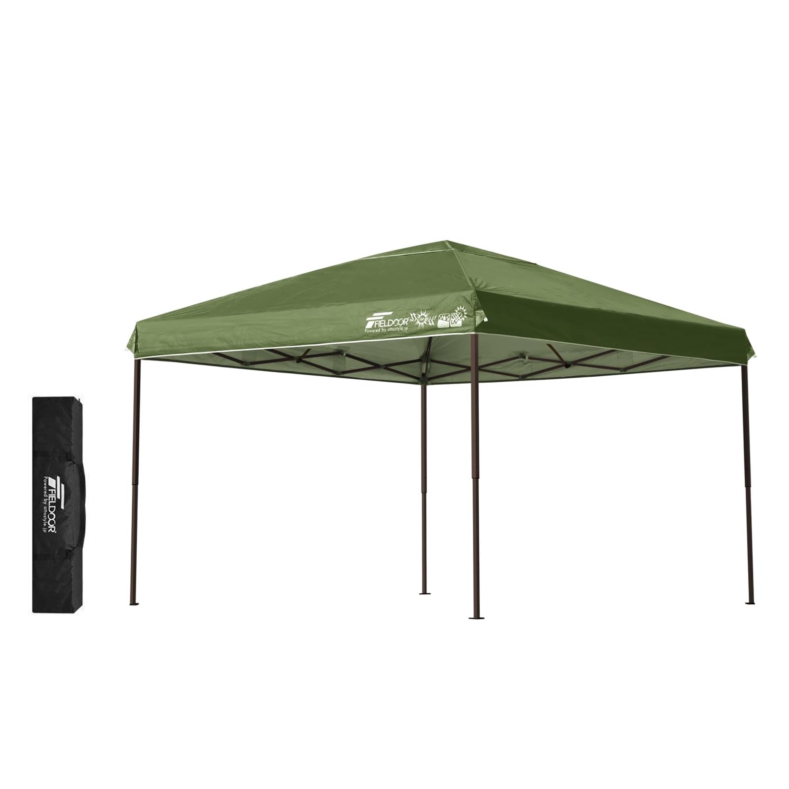 Amazon.co.jp: FIELDOOR ワンタッチタープテント 【4点ロック/強化版