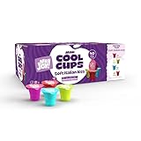Mr. Joy Soft Italian Ices -Ships Non Frozen Assorted Flavors Mini Cool Cups Variety Pack (40 x 1.34oz) - Freeze & Enjoy - 40 Pantry-safe Mini Italian Ices Dessert Cups (1 Box (40 Cups))