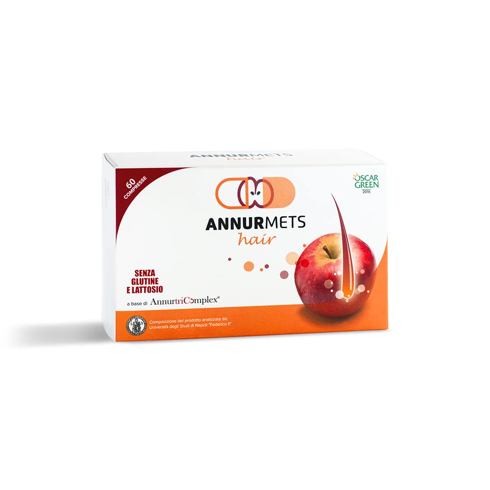 NGN HEALTHCARE-NEW GEN.NUT.Srl Annurmets Hair Compresse, no Colore, 60 Unità