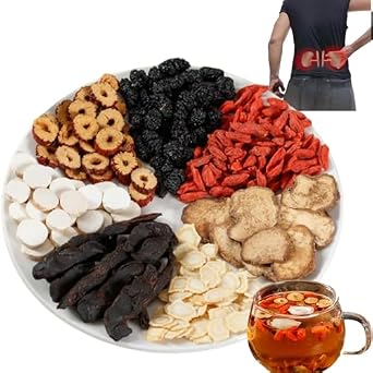 Panax & Mulberry Herbal Tea,Ginseng & Mulberry Herbal Tea,Kidney Tea Formula Ginseng Six Treasure TeaBag,6 Ingredients Blend Treasure Kidney 10pc
