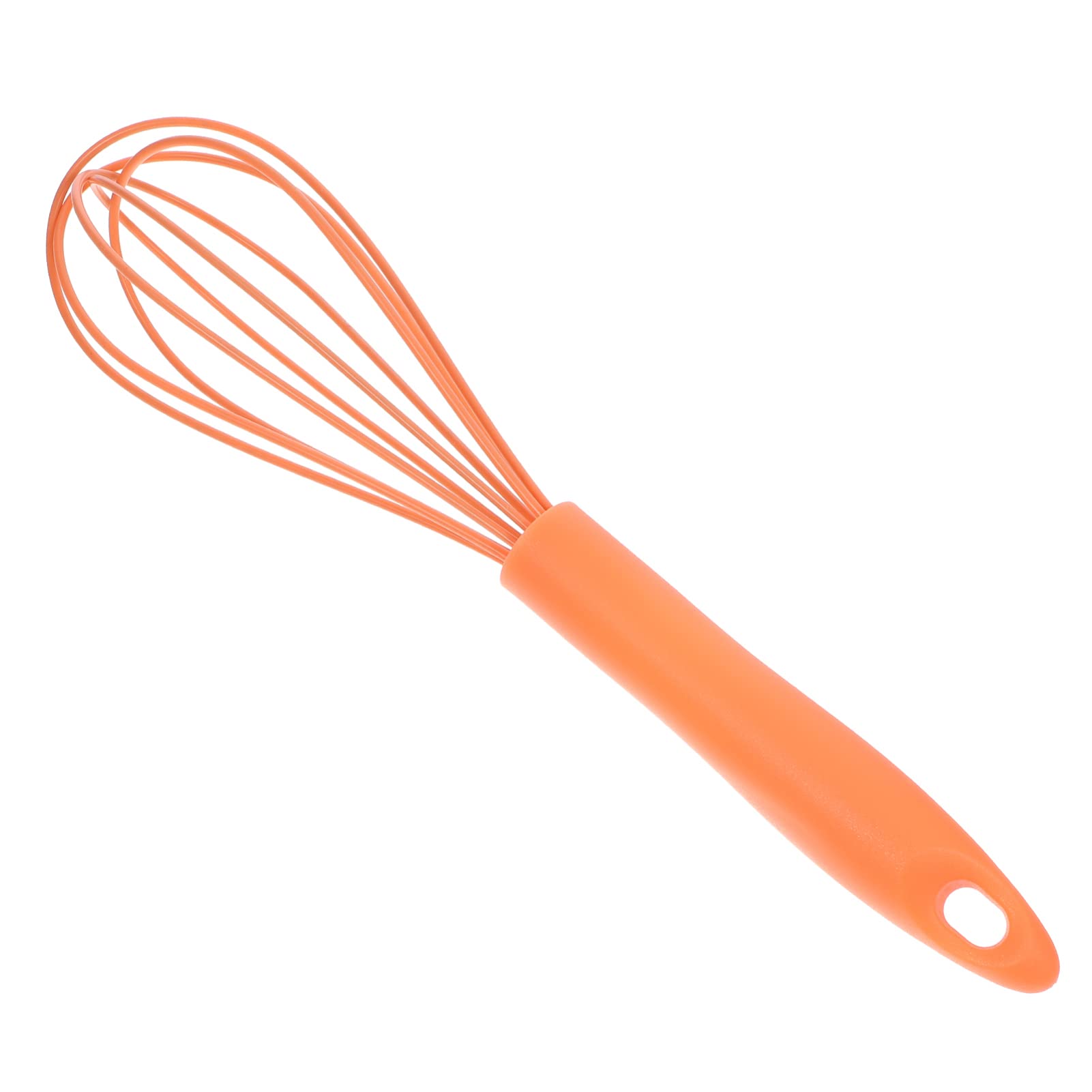 CALLARON Non- Silicone Whisk Mixer for Blending Cream and Sauces Ergonomic Handle Kitchen Utensil Lightweight and Easy to Clean Random Color