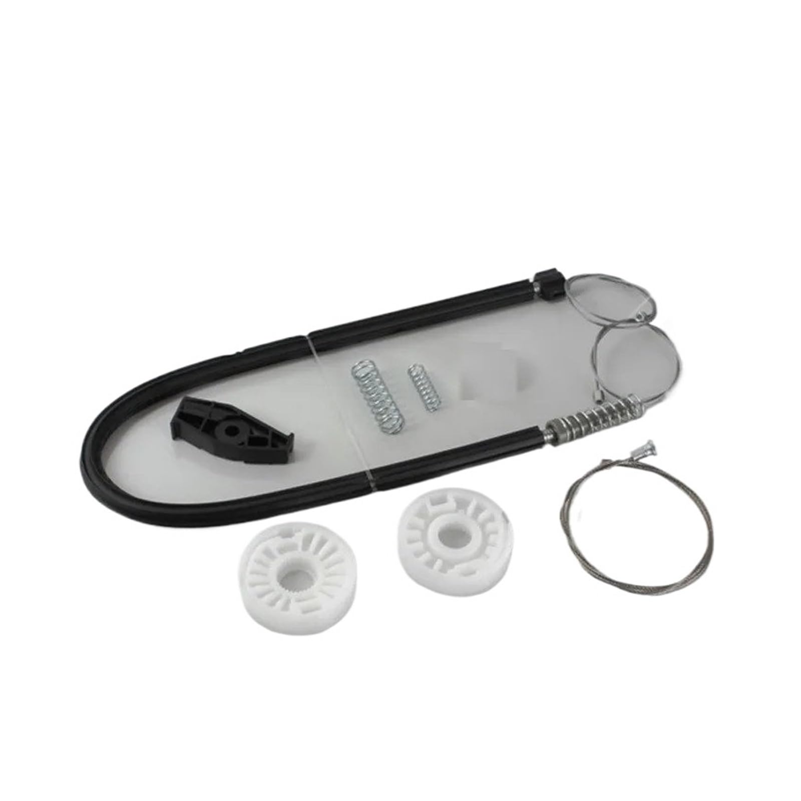 Sauanmnktp Rear Left Window Winder Repair Kit For Vw Beetle Cabrio 2003-2010 Window Regulator Repair Kit
