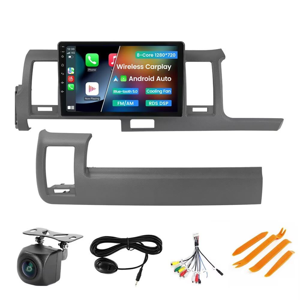 Amazon.com: Radio Stereo for Toyota Hiace 2010-2018 RHD, Biorunn
