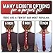 RED Leather Hair Wrap w/Snaps 6