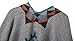 Urban CoCo Women's Printed Tassel Open front Poncho Cape Cardigan Wrap Shawl (Series 5-Grey)