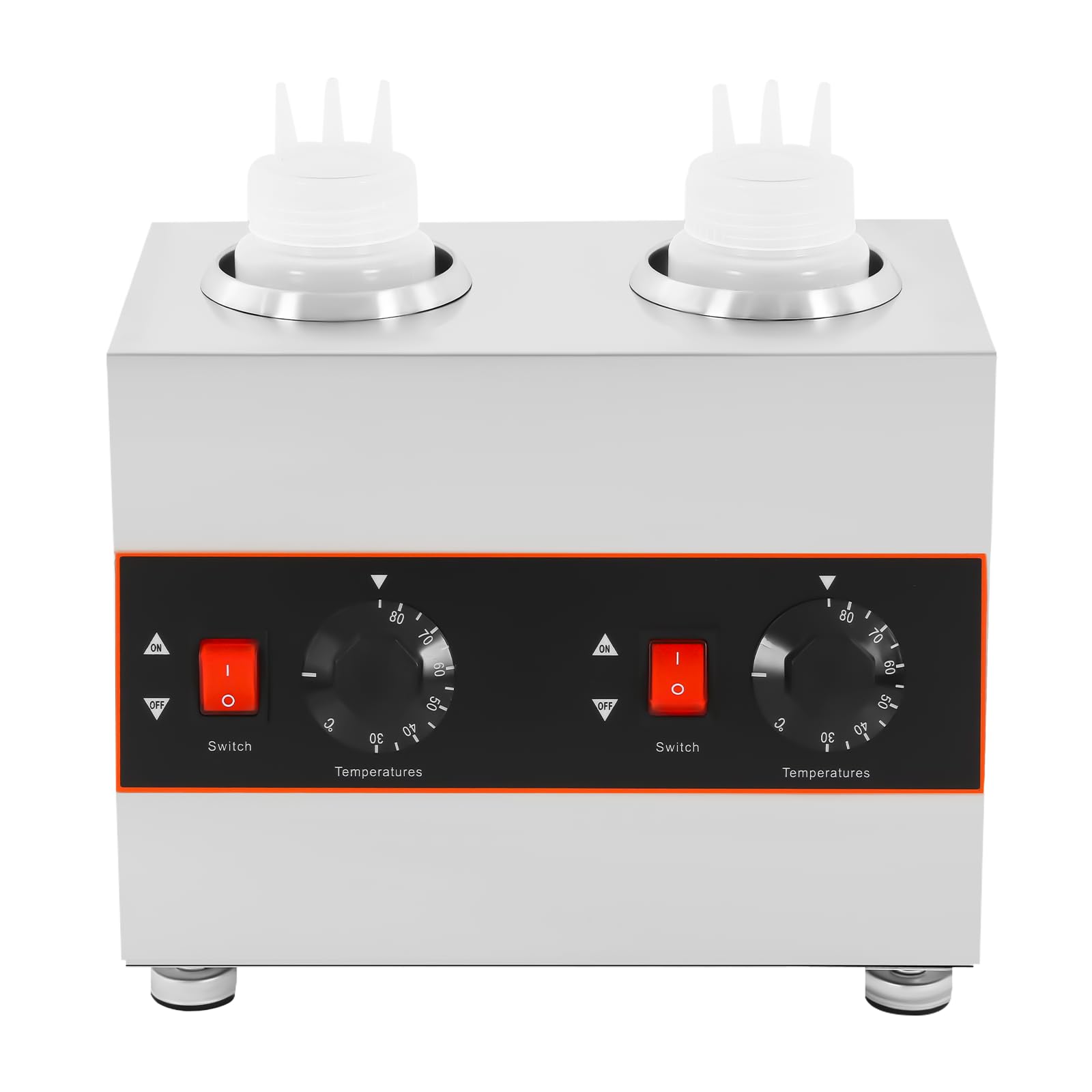 Chocolate Fountain Machine 4 Tier Stainless Steel Luxury Cheese Cascading Fondue, for Cafes, Hotels, Milk Tea Stores, Juice Stores, Family Gatherings, Etc