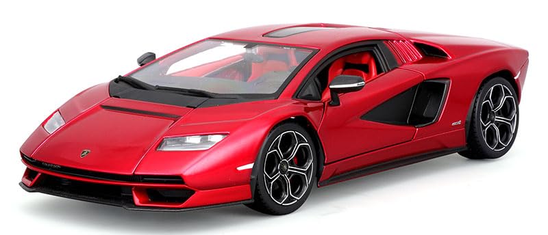 Bburago - 1/24 Scale Model Compatible with Lamborghini Countach LPI 800-4 Replica Sports Car Model 2021 (Red) (B0CZ3VHT3Z) Amazon Price History, Amazon Price Tracker