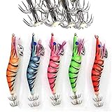 Diseño especial de anzuelo afilado, hecho de acero inoxidable, es fuerte y duradero. Cola luminosa, perfecta para brillar en la oscuridad para atraer peces grandes.