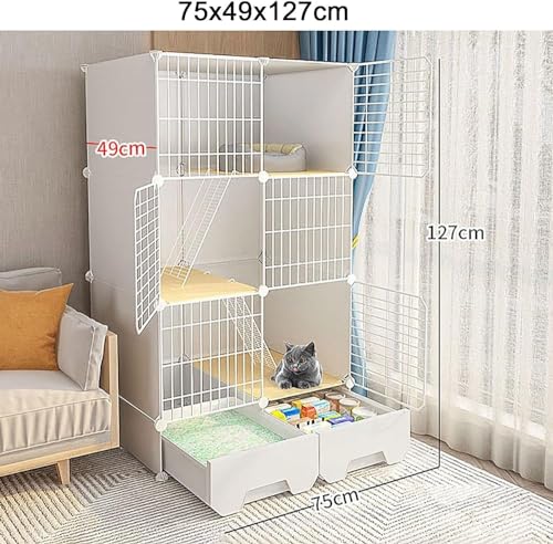 Cage d'intérieur pour chat résistant aux furets agiles - 2