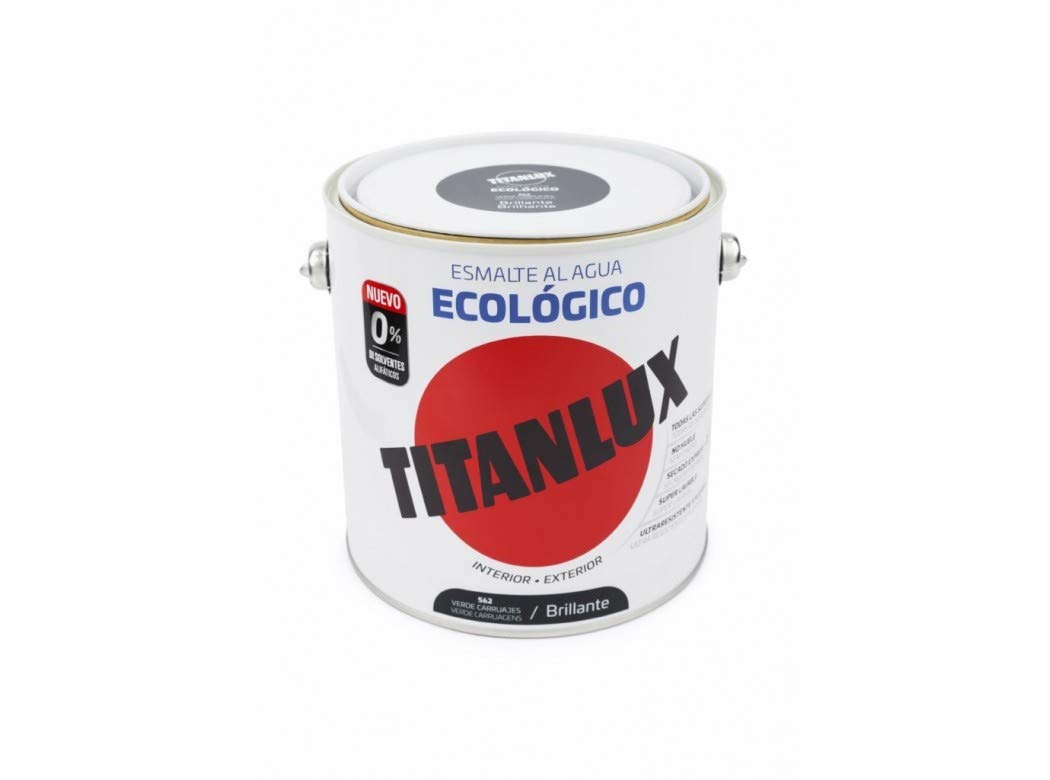 Esmalte Ecológico Brillante, Verde, 2.5L Esmalte Ecológico Brillante, Verde, 2.5L
