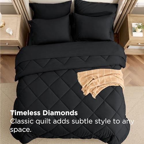 Bedsure 7-Piece Queen Comforter Set - All-Season Luxury Bedding - Image 4