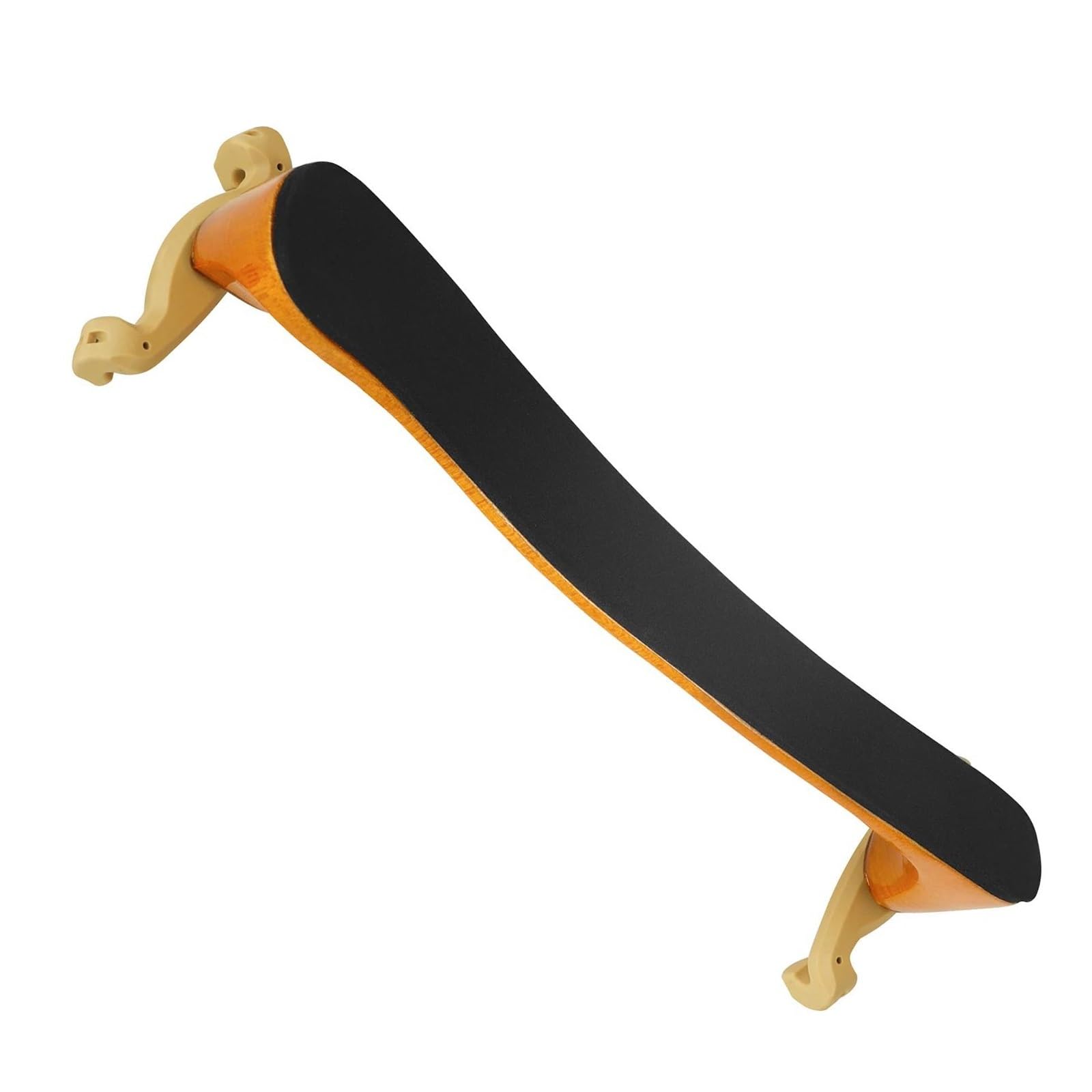 Reposapiés para violín Soporte de hombro para violín 4/4 profesional de arce ajustable suave accesorios