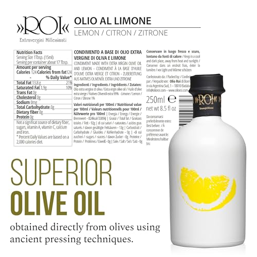 Aceite de Oliva Extra Virgen con Limón 250 ml ROI miniatura 2