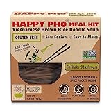 Star Anise Foods - NON GMO Gluten Free Vietnamese HAPPY PHO Shiitake Mushroom - 4.5 oz/2 Servings per box, Pack of 6 boxes