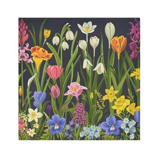 Servilletas de tela multicolor de 20 x 20 pulgadas pack x6 miniatura 1