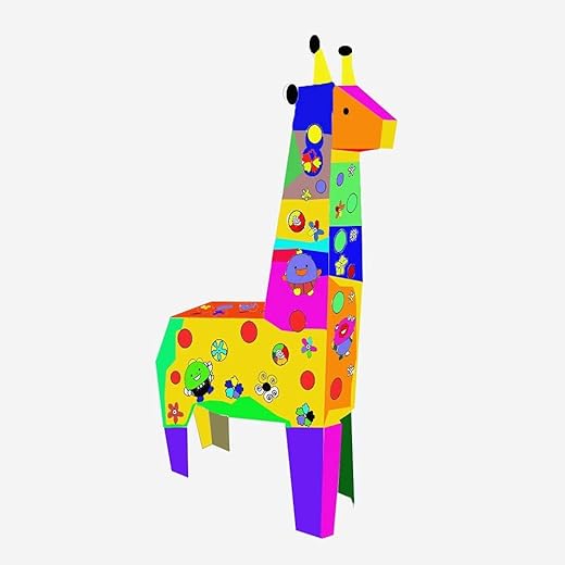 Crackles DIY 3D Paper Giraffe