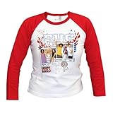 Ehs,Kinder-Longsleeve,Größe S,Weiß-Rot