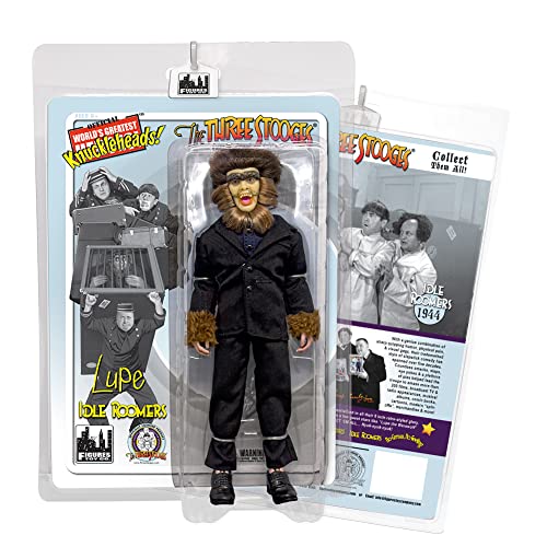 The Three Stooges 8 Inch Action Figures Series: Idle Roomers Lupe The Wolf Man #TOP6