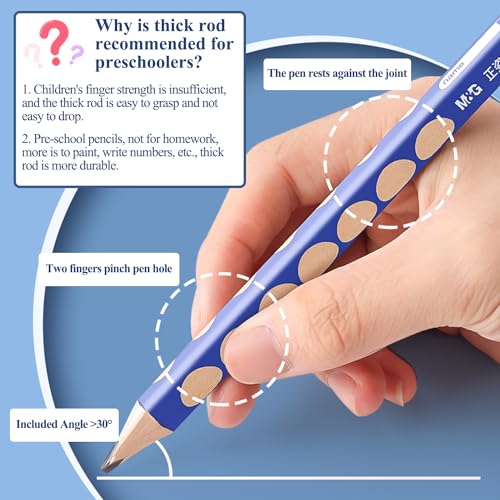 M&G AWP30768/AWP30769 12 Pcs Triangular Pencils thumb #3