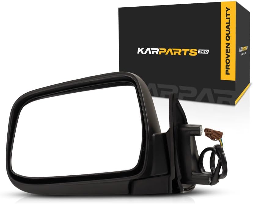 For Nissan Xterra 2001 02 03 2004 Door Mirror Driver Side | Power | Non-Heated | Textured | Replacement For 963023S500 | NI1320140