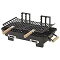 Marsh Allen 30052AMZ Kay Home Product's Cast Iron Hibachi Charcoal Grill, 10 by 18-Inch (Limited Edition)