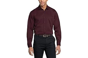 Maroon Dress Shirt for Men: A Sartorial Staple for Every Wardrobe