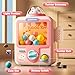 Skirfy Vending Machine Kids Toys Mini Claws Machine 12 Erasers Operated Gumball Prize Machine Maker Game Claws Machine Easter Game Sensory Toys Dolls Gifts（Pink）