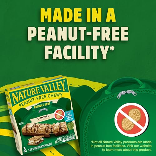 Image of Nature Valley S'Mores Peanut-Free Chewy Granola Bar, 5 ct, 4.6 oz