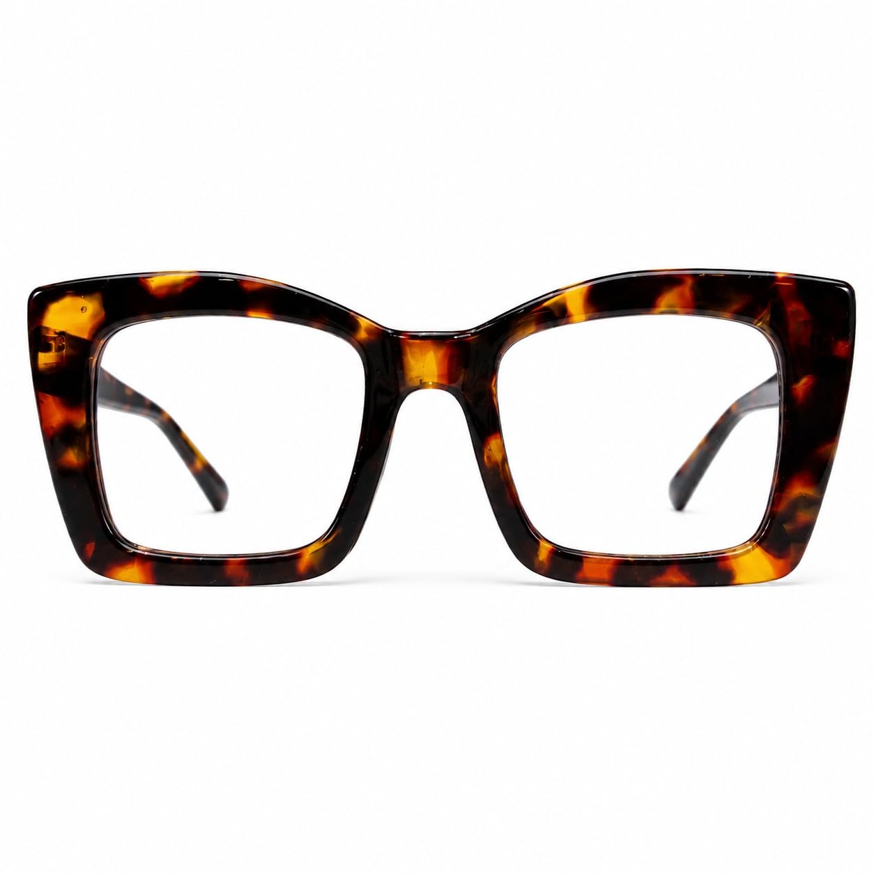 Reading Glasses for Men & Women, Oversized Square Full Rim Lightweight Eyeglasses, Anti Eye Strain Reading Glasses for Computer, Mobile & Books, Available in +1.00, +2.00, +2.50, +3.00-image-26