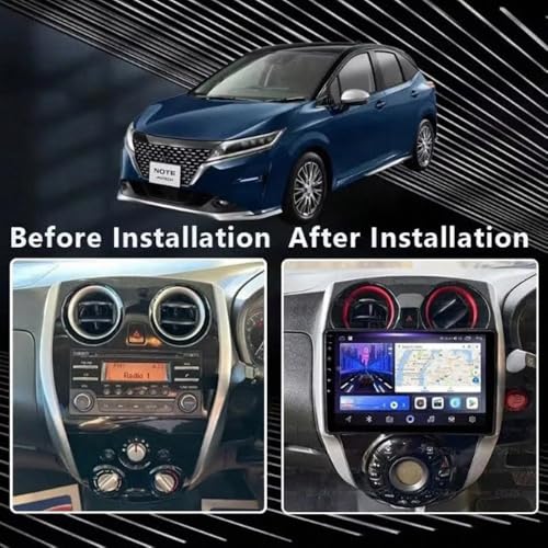Radio 2 DIN para Nissan Note E12 con Bluetooth manos libres para evitar multas 2