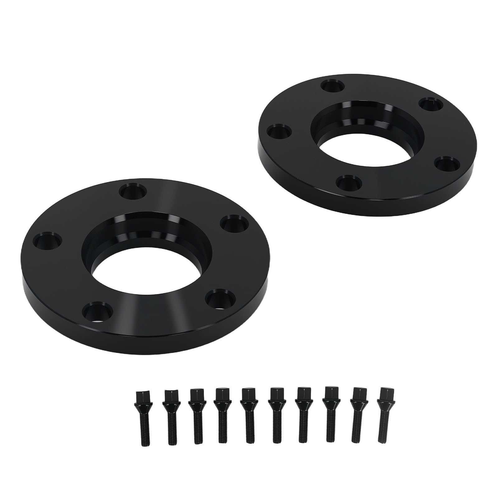 maXpeedingrods Lot de 2 élargisseurs de voie de 15 mm avec vis de roue M12 x 1,5 pour BMW Série 1, Série 3 (E36/E46/E90), Série 5, 6, 7, X1, Z3/Z4, Z8 et modèles M