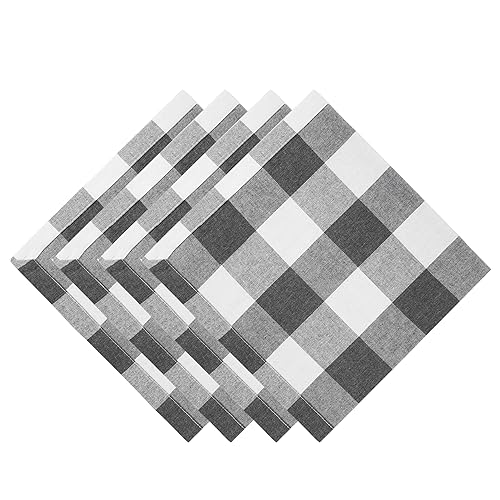 Servilletas de tela cuadros Buffalo Plaid, pack de 4, 20x20 pulg miniatura 1