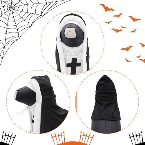 Disfraz para perros PET SHOW Nun Halloween M/L miniatura 4