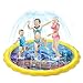 Price comparison product image Toyvian Splash Sprinkler Pad for Kids,Kiddie Baby Pool, 67" Outdoor Party Water Mat Toys, Inflatable Water Toys Swimming Pool for 2-12 Years Old Toddlers Baby Kids Children