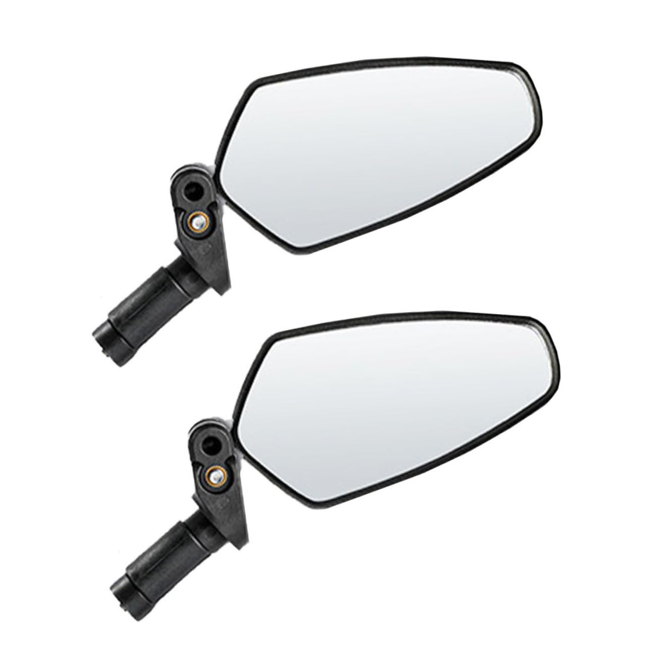 2 Specchietti Retrovisori per Bicicletta e Pieghevoli per Manubrio Convesso HD Resistente Agli Urti Sicurezza per e Bici da Corsa