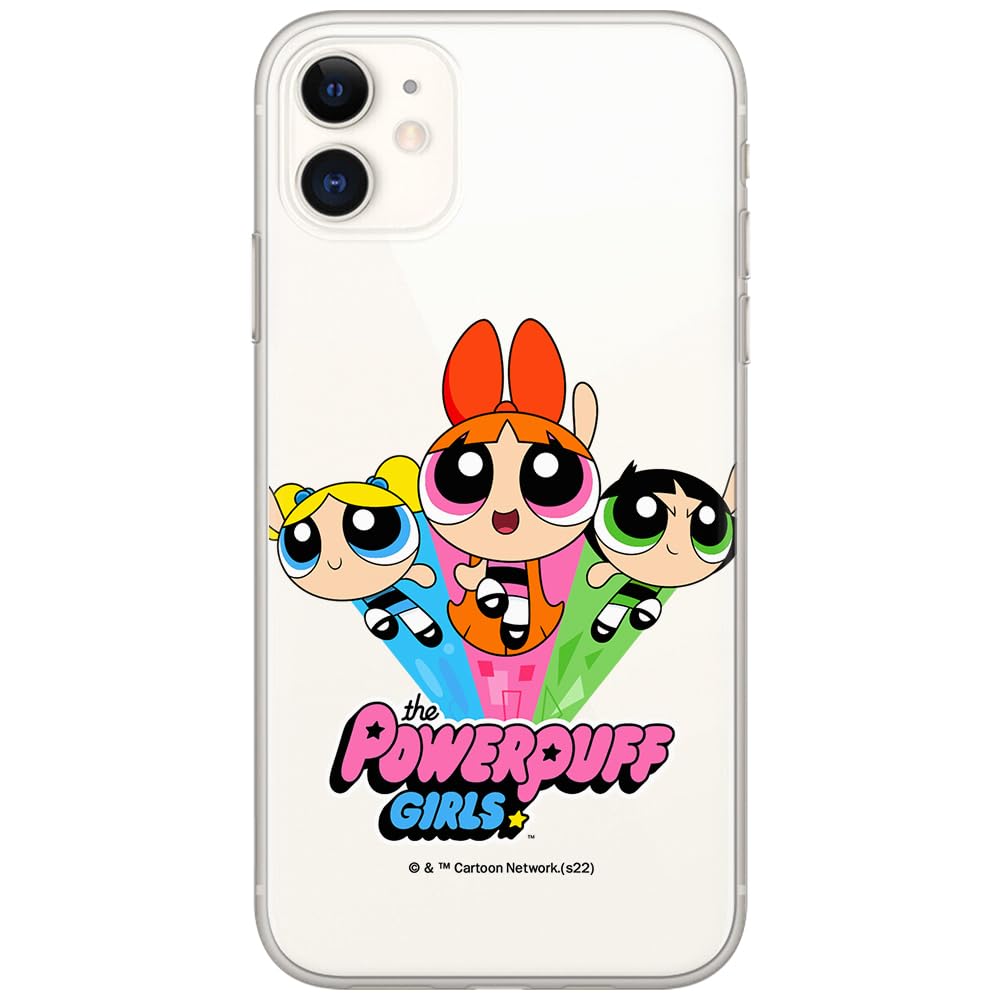ERT GROUP mobile phone case for Iphone 11 original and officially Licensed The Powerpuff Girls pattern 029 optimally adapted to the shape of the mobile phone, partially transparent