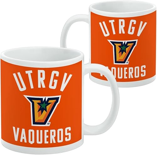 Miniatura 2 de GRAPHICS & MORE Taza de café de cerámica con logotipo de los Vaqueros de la Universidad de Texas Rio Grande Valley Vaqueros, tazas de regalo