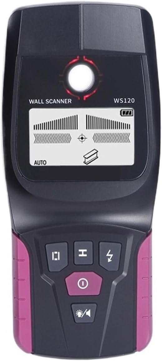 Stud Finder, Stud Finder Wall Scanner WS120 Multi-Scanner Stud Finder Wood Cable Wires Depth Wall Scanner