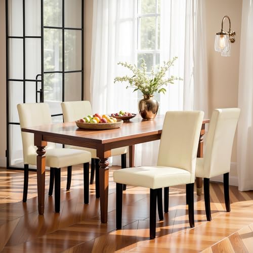 SyMax Faux Leather Dining Chairs