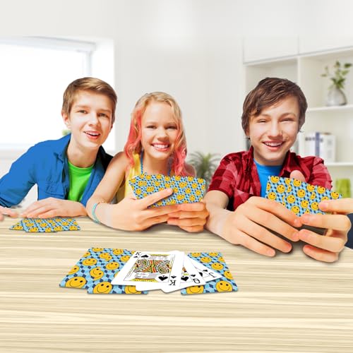Baraja de Naipes Mini Smile Póker 2.5 pulgadas Azul miniatura 5