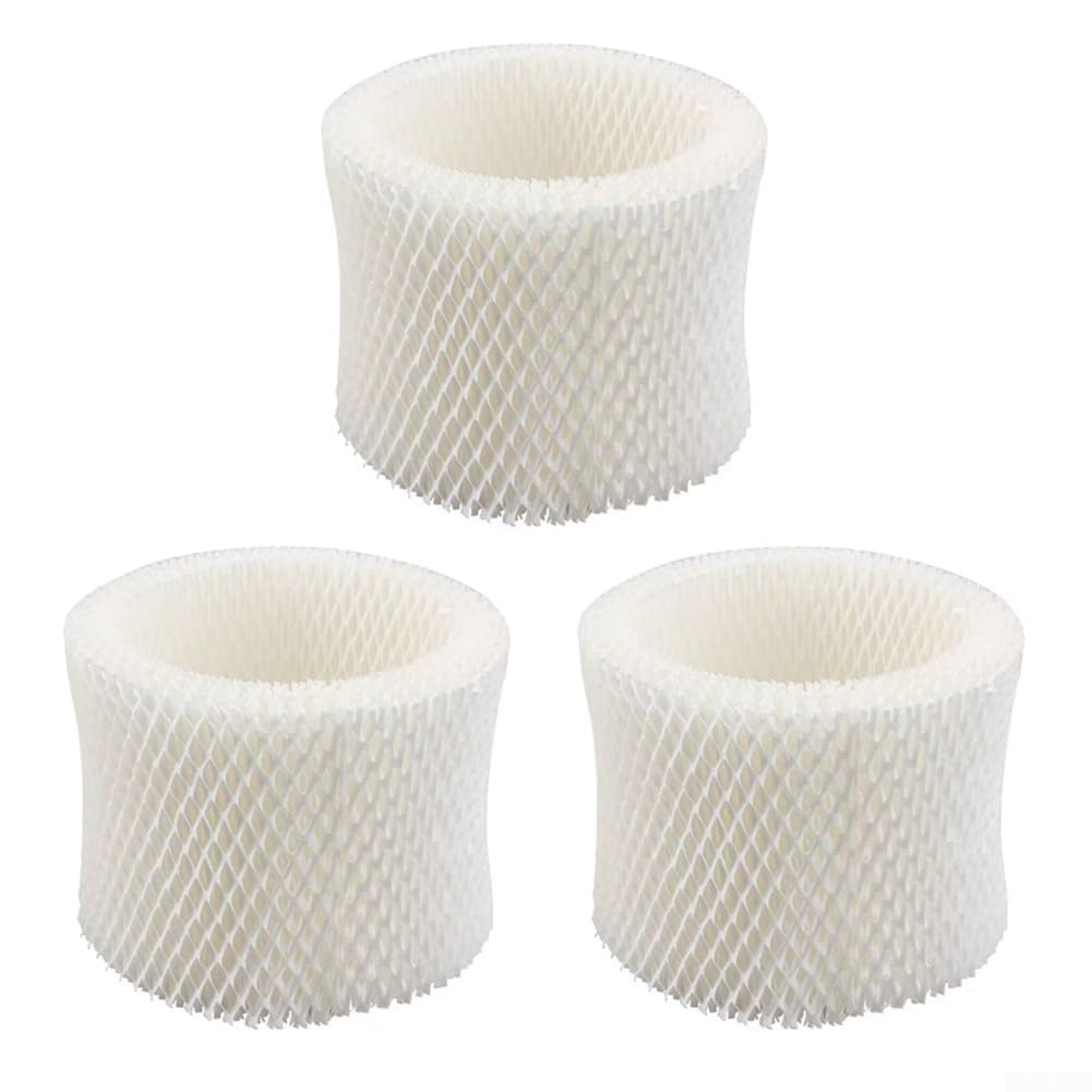Zestaw 3 filtrów parownika do FY2401, kompatybilne z HU4801/HU4802/HU4803/HU4811/HU4102, zmywalne i wielokrotnego użytku, grubość 30 mm, kolor biały