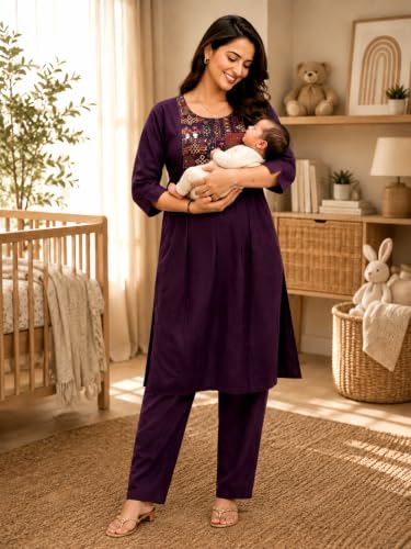 Image of RITIJYA Cotton Cord Set for Women