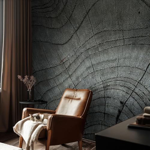 Impression de haute qualité pour ce décor mural intissé motif grain - 3