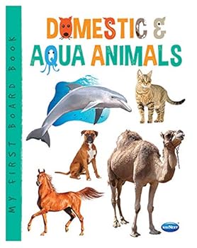 Board book Navneet My First Board Book Series - Domestic Animals Book